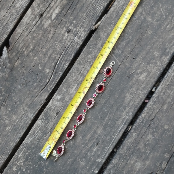 🩸🔔 Crystal Ruby 💛 Bracelet 💢❤ - Picture 6 of 7